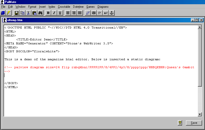 Editor Window